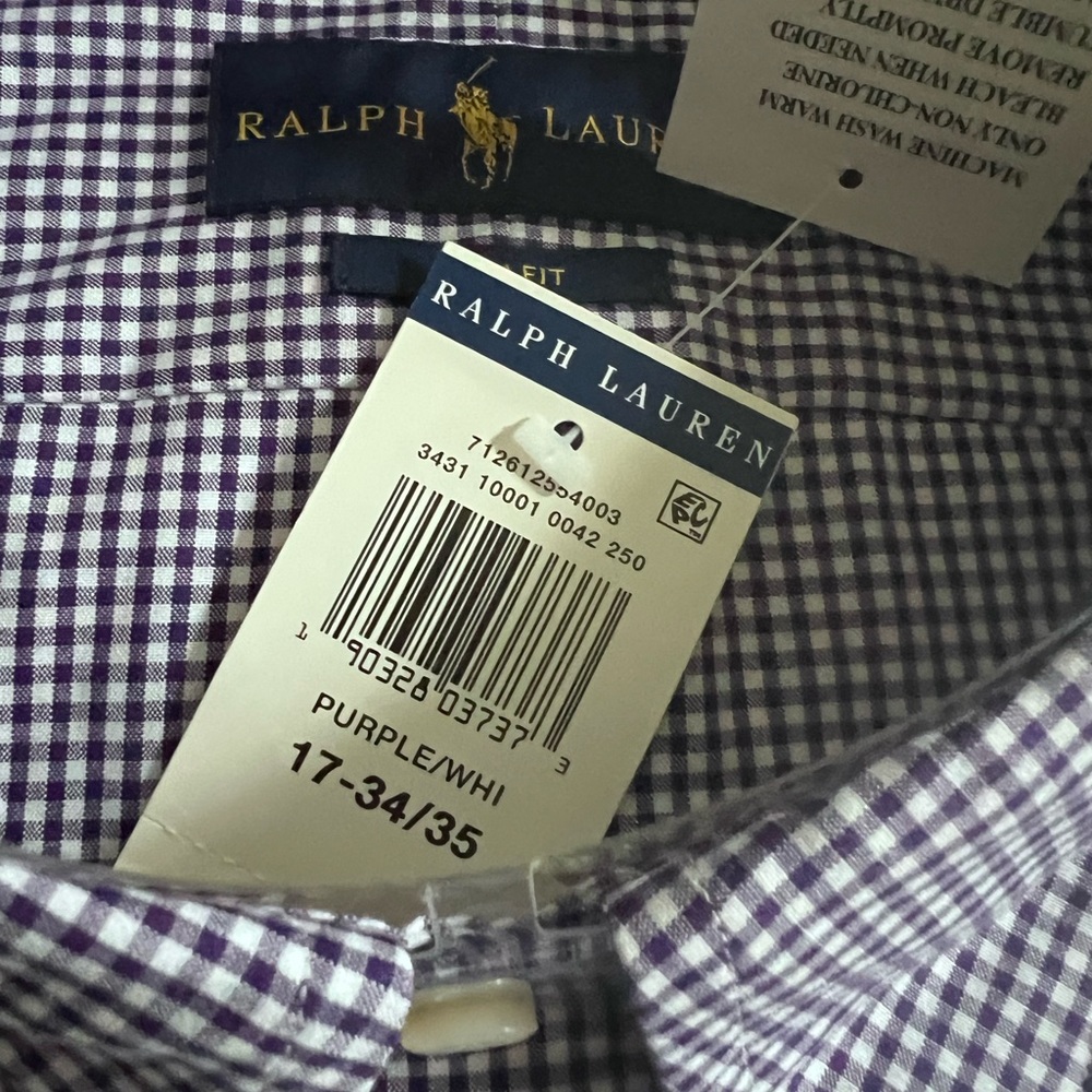 Ralph Lauren Men’s dress shirt NWT - Picture 3 of 3